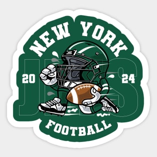 New York Football Sticker